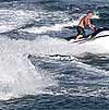 jetskis by Penzance harbour