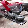 axle strip delaminated from the carbonfibre car
